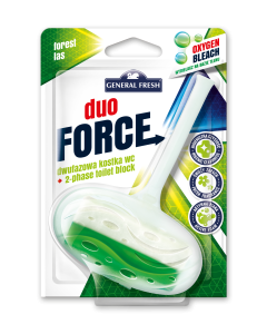 Kostka do WC DUO FORCE zawieszka 40g las GENERAL FRESH