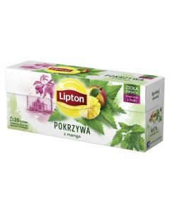 Lipton herbata ziołowa Pokrzywa z mango 20 saszetek