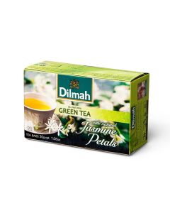 Herbata DILMAH GREEN JAŚMIN 20t*1,5g zielona