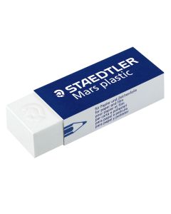 Gumka Mars Plastic, gumka techniczna, 65x23x13 mm, Staedtler