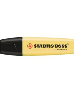 Zakreślacz STABILO BOSS ORIGINAL Pastel żółty