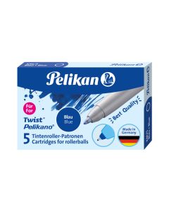 Naboje PELIKAN grand prix 5 szt niebieskie