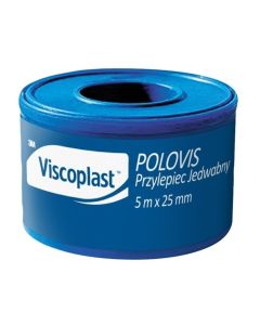 Hipoalergiczny przylepiec tkaninowy 5m x 25mm POLOVIS UU006387201