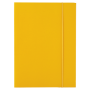 Teczka lakierowana z gumką A4 żółty ESSELTE 13438