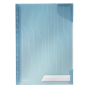 Folder Leitz Combifile, niebieski przezroczysty, folia 5 szt., 200 mic., 47260035