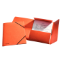 Teczka kartonowa z gumkami ESSELTE pomarańczowy 26594
