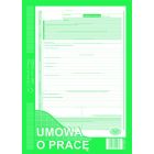 Umowa o pracę A4 500-1, druki akcydensowe