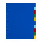 Przekładki OXFORD z kolorowego PP, A4 MAXI, 10 kart 100209051