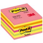 Karteczki samoprzylepne Post it, kostka 2028-NP 76x76mm, 450 kart, cukierkowa różowa