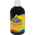 Farby tempery, wodorozcieńczalne 500 ml, czarna,