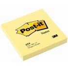 Bloczek samoprzylepny POST-IT_ (654), 76x76mm, 1x100 kart., żółty