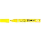 Marker olejowy, fibrowa końcówka 2,5mm, żółty neon TO-440 Toma