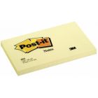 Bloczek samoprzylepny POST-IT_ (655), 127x76mm, 1x100 kart., żółty