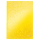 Brulion w kratkę A4 Leitz WOW, żółty 46261116