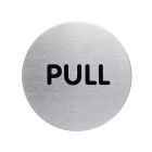 PICTO piktogram ''PULL'' Ø 65 mm 490165 DURABLE