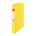 Segregator Esselte A4 z 4 kółkami, grzbiet 42 mm, żółty, 14458