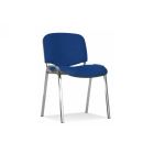 Krzesło konferencyjne ISO chrome CU-6 niebieskie