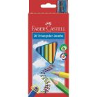 Kredki Faber Castell, Jumbo Grip, trójkątne ołówkowe, 20 kolorów