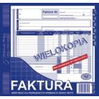 Faktura druk, faktura VAT NETTO (PEŁNA) 2/3 4, 102-2, druki akcydensowe