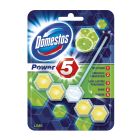 DOMESTOS Zawieszka do toalety KOSTKA POWER 5 LIME 55g 96972