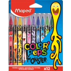 Flamastry COLORPEPS MONSTER 12 szt. Maped 845400