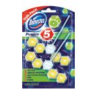 DOMESTOS Zawieszka do toalety POWER 5 DUO LIME 7x2x55g *23540