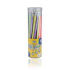 Ołówki pastelowe HB z miarką i gumką drum 36 sztuk ASTRA, 206120006
