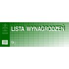 Lista wynagrodzeń 1/2A3, 50 str., P-3, druki akcydensowe