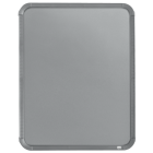Magnetyczna tabliczka suchościeralna Nobo 280x360mm, srebrna QB05442CD