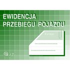 Ewidencja przebiegu pojazdu A5, 32 str, K-17, druki akcydensowe