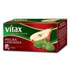 Herbata VITAX INSPIRATIONS Melisa&Gruszka (20 saszetek) 40g zawieszka