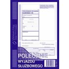 Polecenie wyjazdu służbowego druk, A5 40 str., 505-3, druki akcydensowe