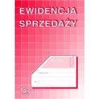 Ewidencja sprzedaży A5, 32 str, konć.-4, druki akcydensowe