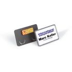 Identyfikator CLIP CARD 40x75 mm z magnesem 812910 DURABLE