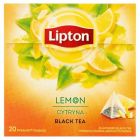 Herbata LIPTON PIRAMID cytryna (20 saszetek)
