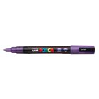 Marker z tuszem pigmentowym PC-3ML brokatowy fioletowy POSCA UNPC3ML/DFI