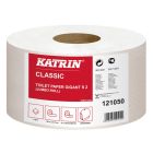 Papier toaletowy Katrin Classic S 2 130, 121050, papier toaletowy jumbo biały, 2 warstwowy, 12 rolek, Ø 18cm, 130 m