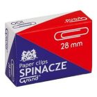 Spinacze biurowe okrągłe R28, 28 mm (10x100 szt)