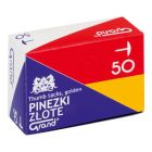 Pinezki biurowe, G50 złote 50 szt. x 10 pudełek