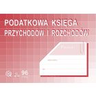 Podatkowa księga przychodów i rozchodów A4, 96 str, k-2, druki akcydensowe