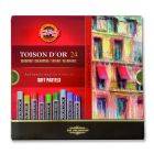 Pastele suche Koh-i-noor, Toison D’or, 24 kolory