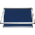 Gablota suchościeralna 120x90 OFFICEBoard 2X3 zamek imbusowy