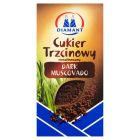 Cukier trzcinowy, brązowy cukier Dark Muscovado 500g Diamant