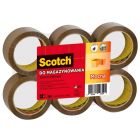 Taśma pakowa do magazynowania Scotch (309 BRW), Mocna, akrylowa, cicha, 50mm, 66m, brązowa UU010249330