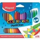 Kredki Maped COLORPEPS, ołówkowe kredki plastikowe 18 kolorów