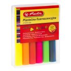 Plastelina 6 kolorów fluorescencyjnych 0009563693 HERLITZ