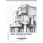 BLOK TECHNICZNY TOP 2000 CREATINIO A4 10K 170G BIAŁY 400176667