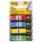 Zakładki indeksujące, karteczki do zaznaczania Post it 683-4 PP, 12x43mm, 4x35 kart, mix