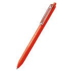 Długopis Pentel BX467 iZee, automatyczny długopis cienkopiszący, czerwony