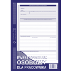 Kwestionariusz osobowy dla pracownika A4, 40 str., 504-B, druki akcydensowe